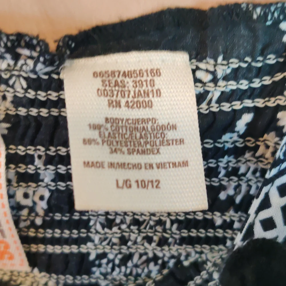 Route 66 Black & White Spaghetti Tank Top - Picture 7 of 7